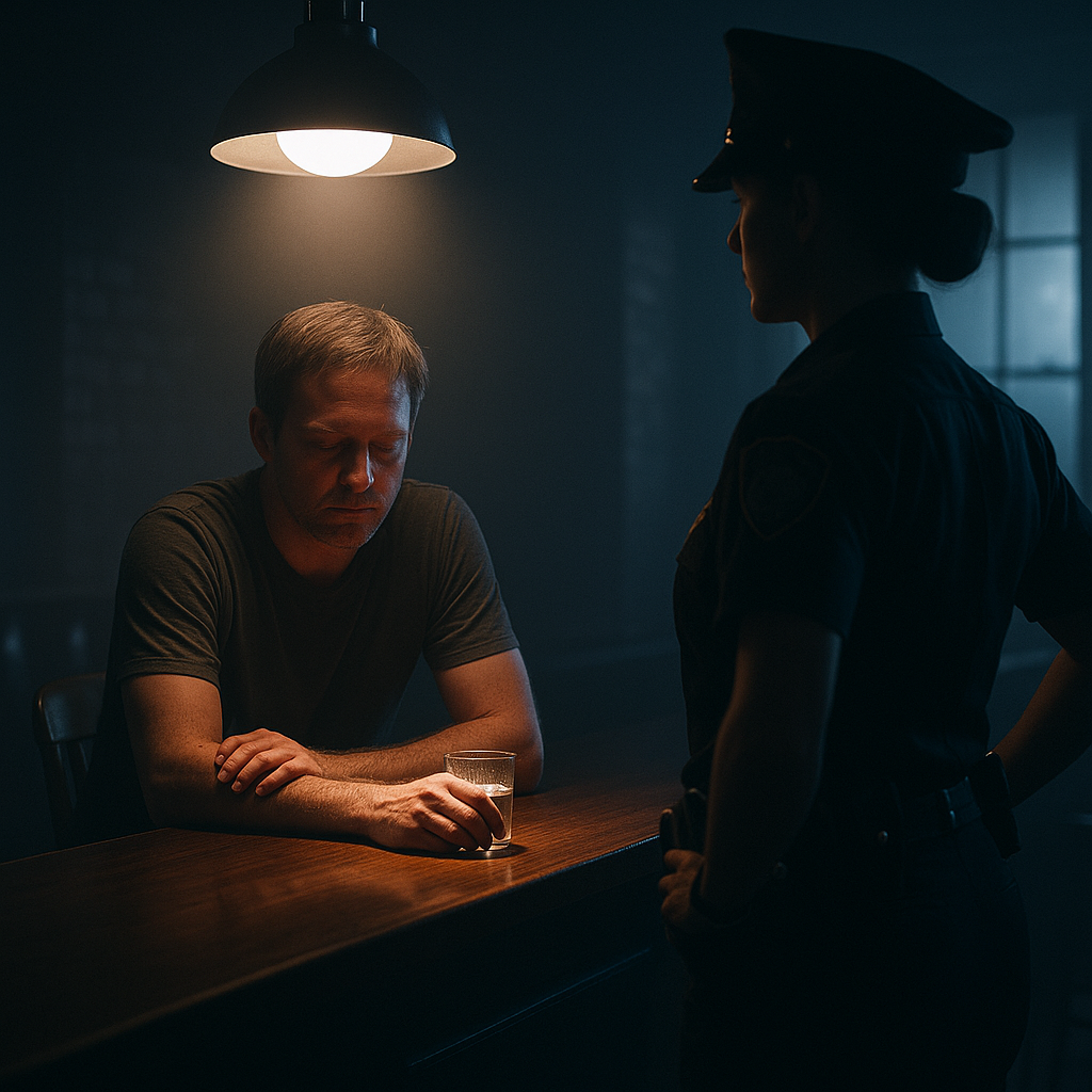 Interrogation scene